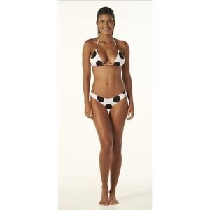 Nwt Praia By Dayanara Duran PR Odaiba 03 swimsuit Size XLarge Polka Dots